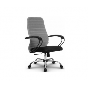 Кресло SU-CK130-10 CH /Серый/Черный/