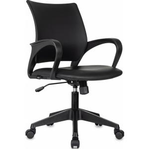 Кресло CH-695N черный экокожа крестов. пластик