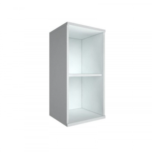 RIVA А.СУ-3 Стеллаж низкий узкий 404*365*828 /белый/