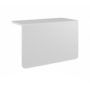 SAL31094110 Полка-фартук 80x37x50 /белый/