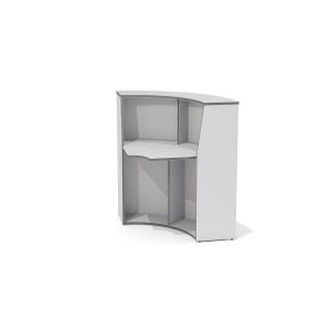 А-90 Стойка администратора 90*90*120 /светло-серый/