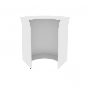 RIVA  А.РС-5 ХДФ Стойка угловая  950*950*1150 /белый/