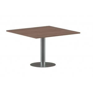 ПРГ-6 Стол для переговоров 1200x1200x750 /ясень шимо/серебряный/