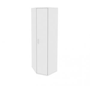 RIVA А.ГБ-3 Гардероб угловой 600*600*1980 /белый/