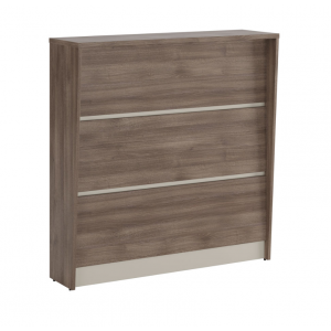 NLN36390303 Стойка ресепшн 120,4x35,4x123,5 /дуб шамони темный/