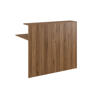 SAL31090103 Элемент ресепшн прямой 120x70x105 /орех селект/