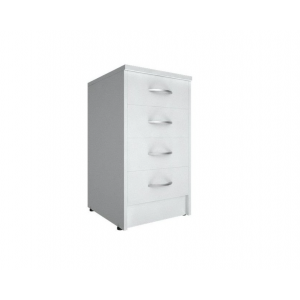 RIVA А.ТП-4F-S Тумба приставная с фолдингом 412*450*750 /белый/