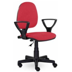 Кресло офисное Фаворит 1 ткань красная
