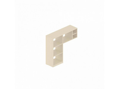 R-82 Полка настольная 360x1188x1111 мм /Бежевый/