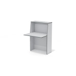 А-80 Стойка администратора 80*75*120 /светло-серый/