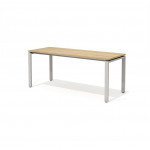 RM-1+F-1 Стол на металлокаркасе 1800*700*750/Швейцарский вяз/