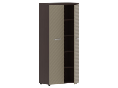 TLHC 85.1 Шкаф с глухими дверьми и топом 854x452x1958 /Венге Магия/Капучино