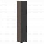 VHCS 40.3 Шкаф-колонка с глухими малыми и средними дверьми 400х430х2253 /Дуб сильвер/Яшма/