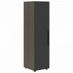 VMCS 40.1 Шкаф-колонка с глухой средней дверью 400х430х781 /Дуб сильвер/Яшма/