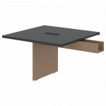 VFCT 1212.1 Завершающая часть для стола переговоров 1200х1200х750 /Кобра/Яшма/
