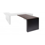 Брифинг-приставка 104 301 ECL BL  1500x800x760 мм/Эвкалипт/Черный/