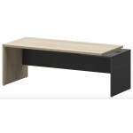 Стол руководителя правый КZ-22 R  2200x900x750 мм/Кронберг/Графит/