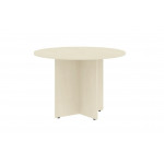 ПРГ-1 Стол круглый 1100x1100x755 мм/клен/