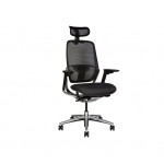 Кресло для руководителя Hertz  Сетка/Ткань/Черный/