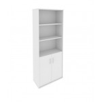 RIVA А.СТ-1.1 Шкаф высокий широкий 770*365*1980 /белый/