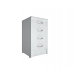 RIVA А.ТП-4F-S Тумба приставная с фолдингом 412*450*750 /белый/