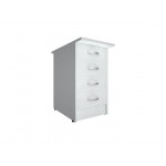 RIVA А.ТП-4.2F-S Тумба приставная с фолдингом 412*720*750 /белый/