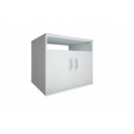 RIVA А.ТМ-1-S Тумба сервисная, с дверьми 770*600*685 /белый/