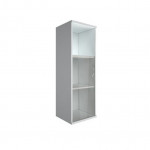 RIVA А.СУ-2.2 (L) Шкаф средний узкий левый 404*365*1215 /белый/