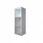 RIVA А.СУ-2.2 (R) Шкаф средний узкий правый 404*365*1215 /белый/