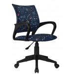 Кресло детское BUROKIDS 1 /темно-синий зодиак/