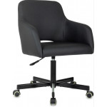 Кресло CH-380M /черный экокожа/