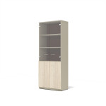 W-46+W-7.2+W-02.2 Шкаф /Дуб Сонома светлый/Мокко/