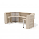 А-80 (x2)+А-90 (x2)+А-140+L-710 (х4) Стойка администратора /ясень Шимо/