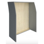 RIVA  А.РС-1 Стойка прямая 900  944x506x1150 мм /клен/металлик/