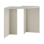 NLN36392502 Стол ресепшн угловой 75,4x75,4x74 /дуб шамони светлый/