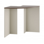 NLN36392503 Стол ресепшн угловой 75,4x75,4x74 /дуб шамони светлый/