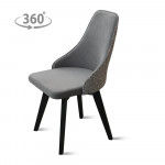 Стул Сальса.3 Основание 1/каркас черный муар/DREAM grey/TESORO topaz/