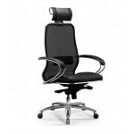 Кресло SAMURAI SL-2.04 Infinity Easy Clean перфорированная экокожа, ХРОМ