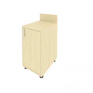 Тумба с полкой с бортиком правая С-Т-40 Пр /400x550x750/Клён/