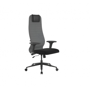Кресло для руководителя Sit 8 B1-10D (M09.B11.G19.W02)Светло-серый/Черный/