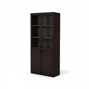Сидней Sd-65N Шкаф комбинированный 90*40*203 /антрацит/вишня Ойра/