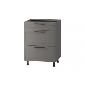 110.91 Стол с 3 ящиками ( с системой плавного закрывания) 600х530х820