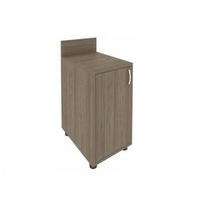 Тумба с полкой с бортиком левая С-Т-40 Л /400x550x750/Вяз благородный/