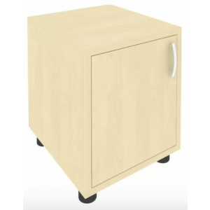 Тумба прикроватная с дверью и полкой С-ТПД-2 /400x450x500/Клён/