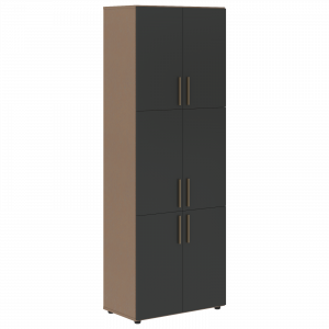 VHCS 80.8 Шкаф с 3-мя комплектами глухих малых дверей 800х430х2285 /Кобра/Яшма/