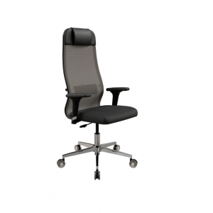 Кресло для руководителя Sit 10 5CF.D.1.D5F Серый/Черный/