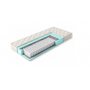 Матрац ортопедический с кокосом независимым пружинным блоком С-МК-160 /1600x2000x200 мм/