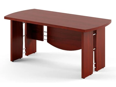 В 101  Стол руководителя 2000х900х750/Бургунди/