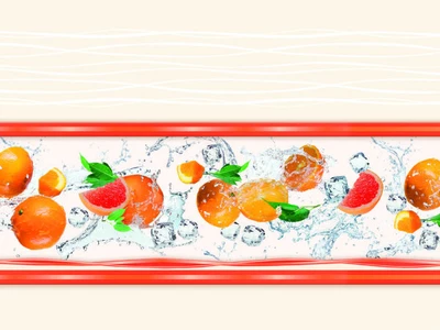 РАСПРОДАЖА! СП 08.69 Оранж Панель стеновая высокоглянцевая 690*610