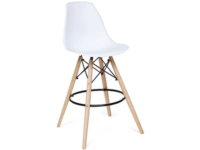 РАСПРОДАЖА! Стул Secret De Maison Cindy Bar Chair (mod.80)  пластик, 56*55*106см белый